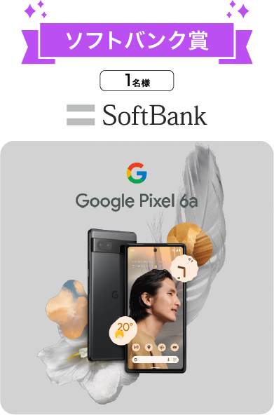 ソフトバンク賞 Google Pixel 6a